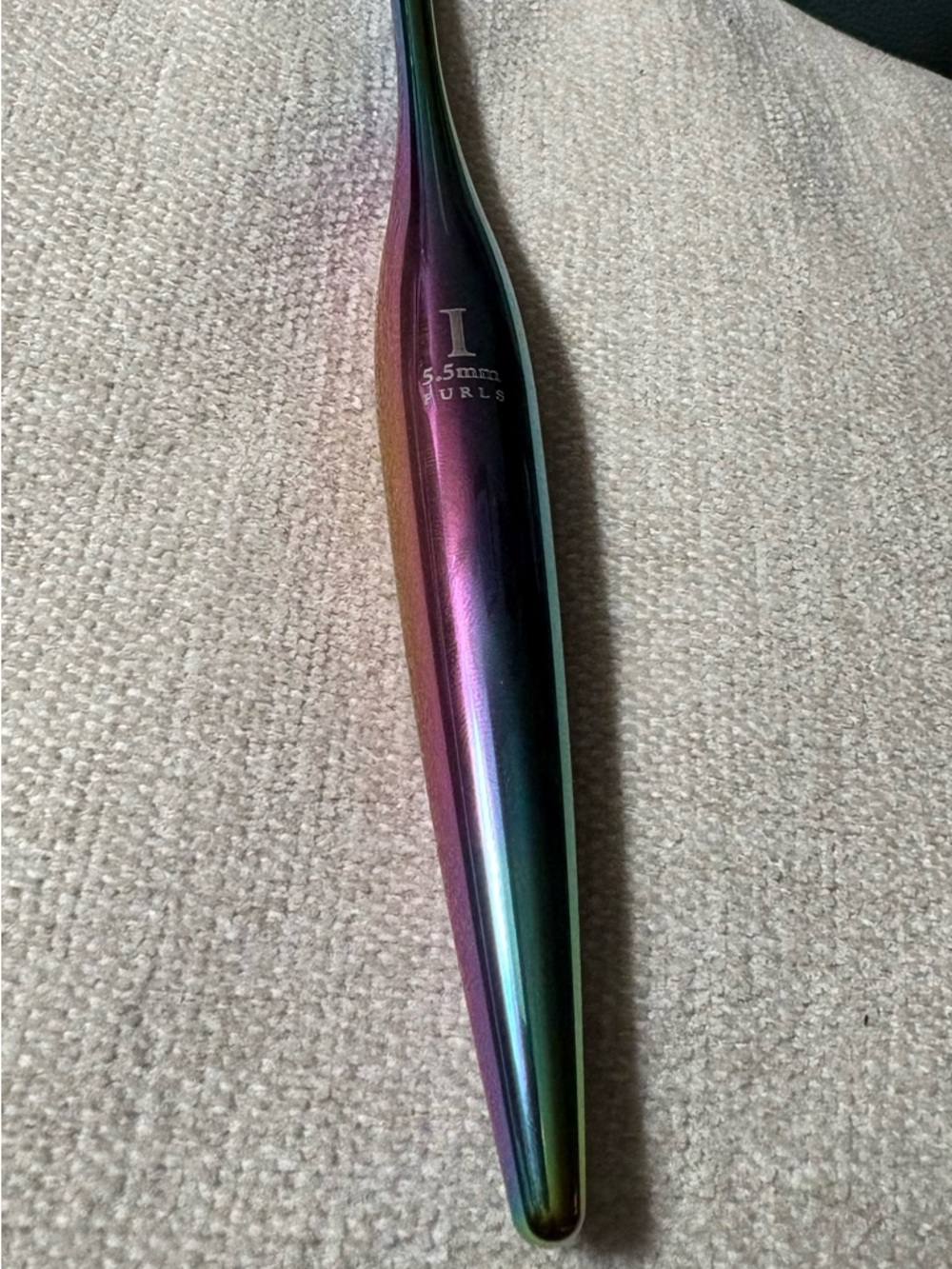 Furla Iridescent Crochet Hook in Rainbow Sheen